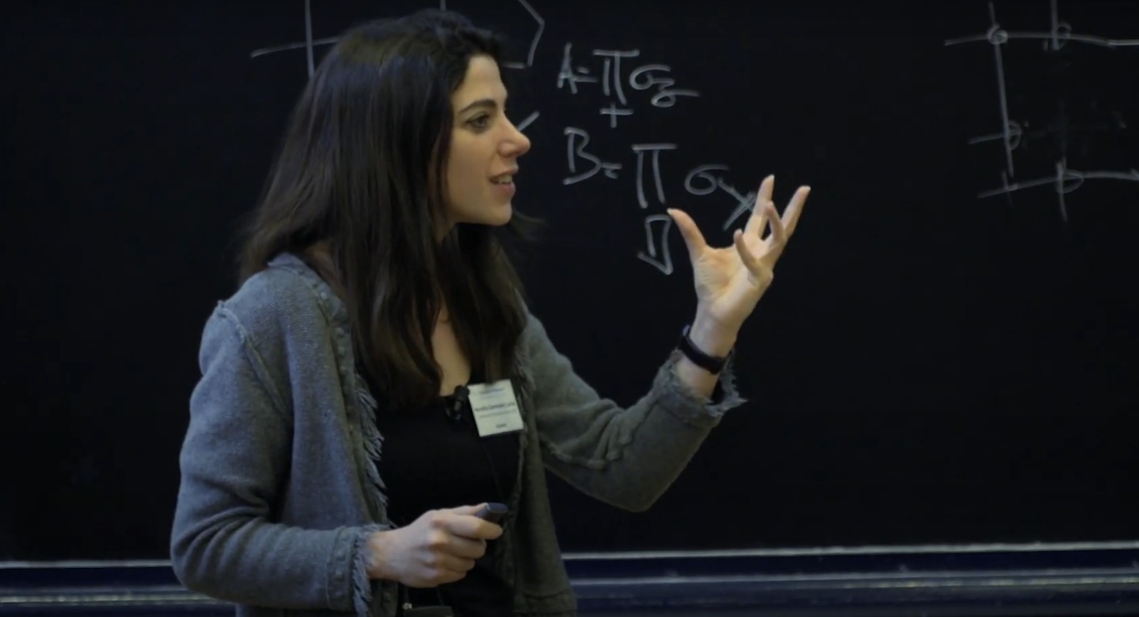 La física Lucila Peralta Gavenskyfue distinguida por la Academia Real de Ciencias, Letras y Bellas Artes de Bélgica. Foto: gentileza