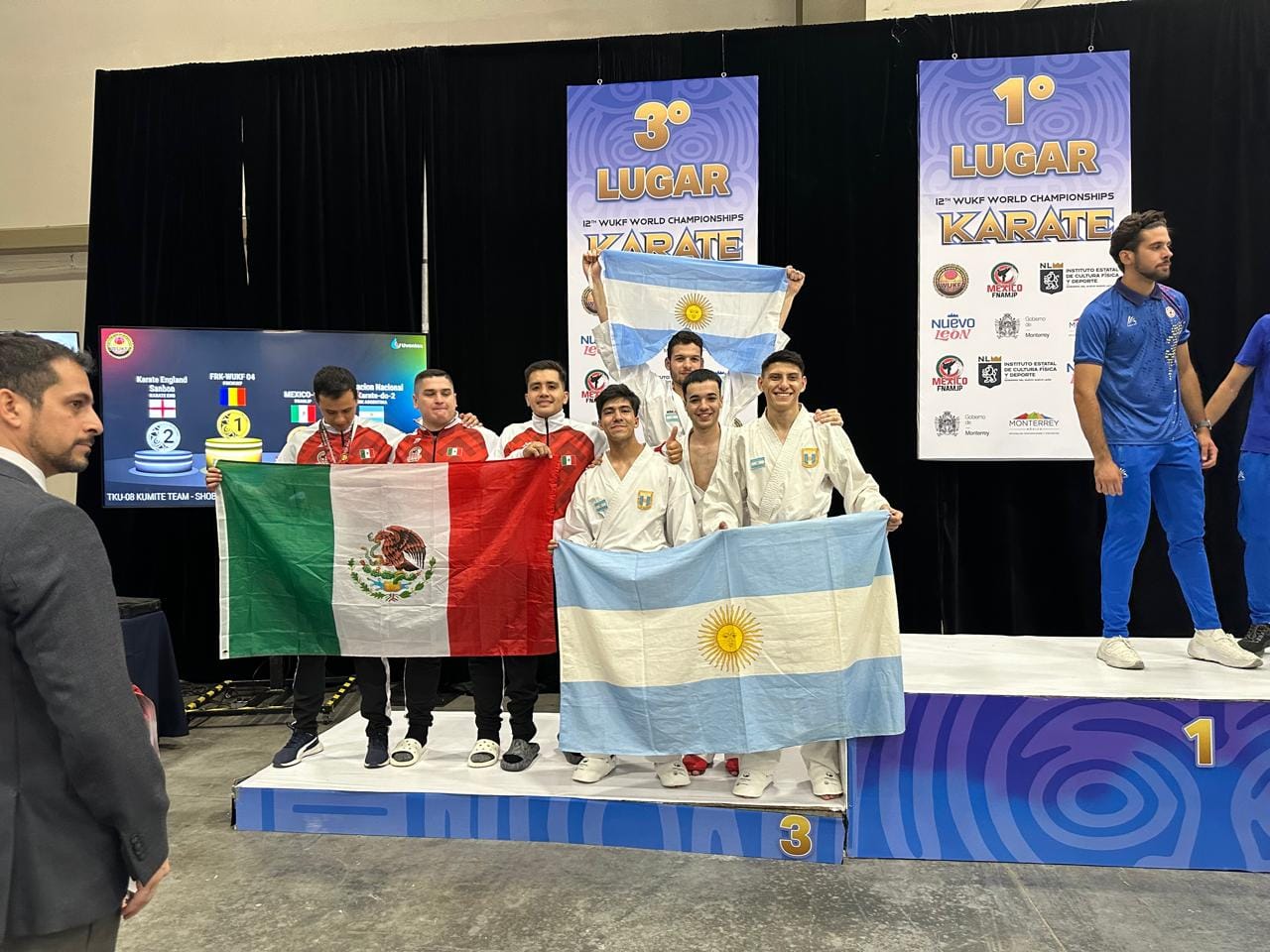 Los karatecas roquenses lograron varios podios y medallas en el Mundial de México 2024.