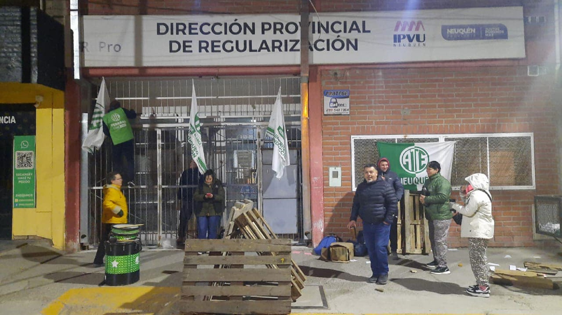 ATE denuncia "abandono" en el IPVU de Neuquén. Foto: gentileza