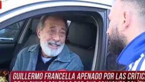 Guillermo Francella se refirió a los actores que lo criticaron por sus ideas políticas: qué dijo