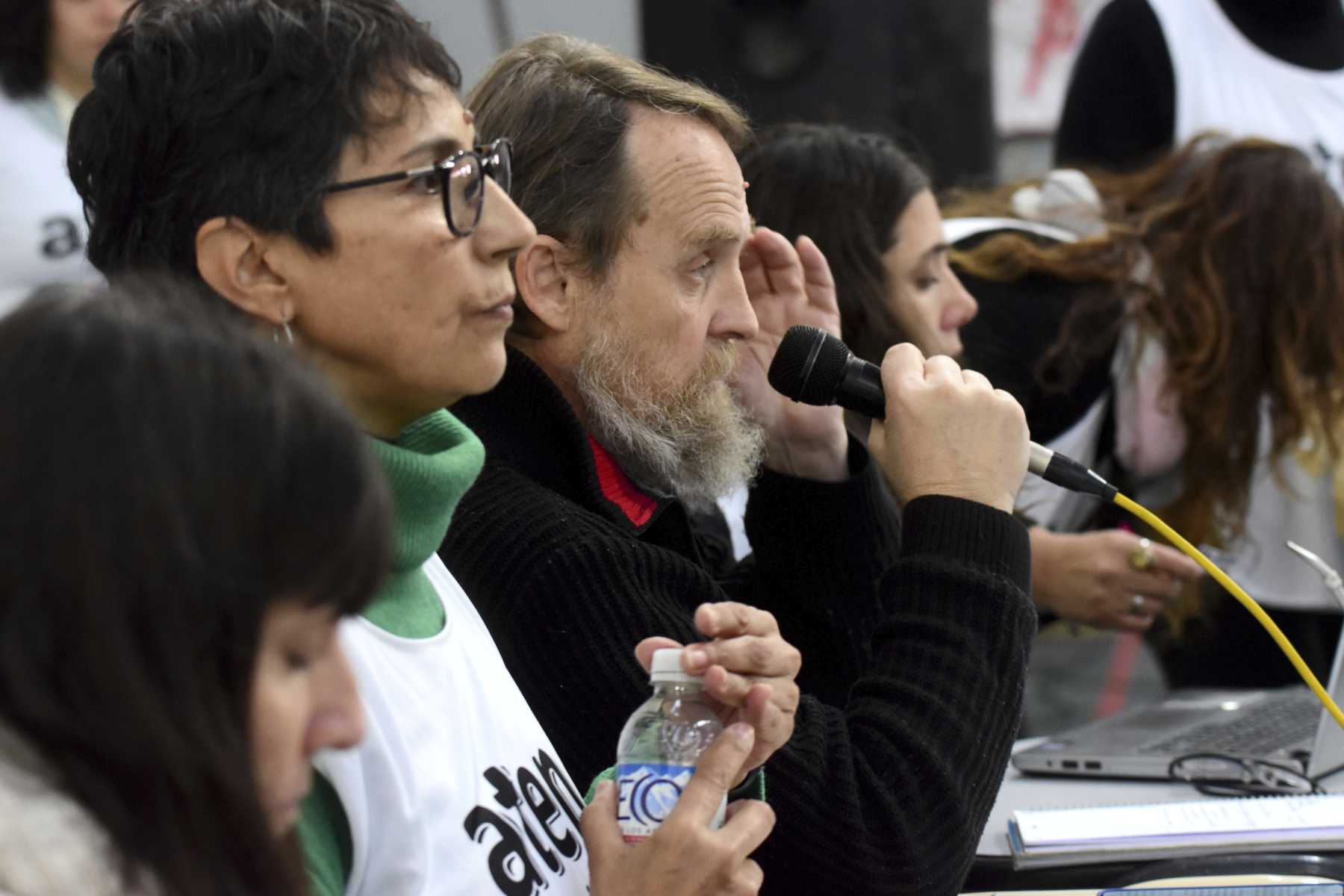 Docentes de Neuquén ponen en duda que las escuelas lleguen en condiciones para el regreso a clases: "Siempre dicen lo mismo" . Foto: Cecilia Maletti