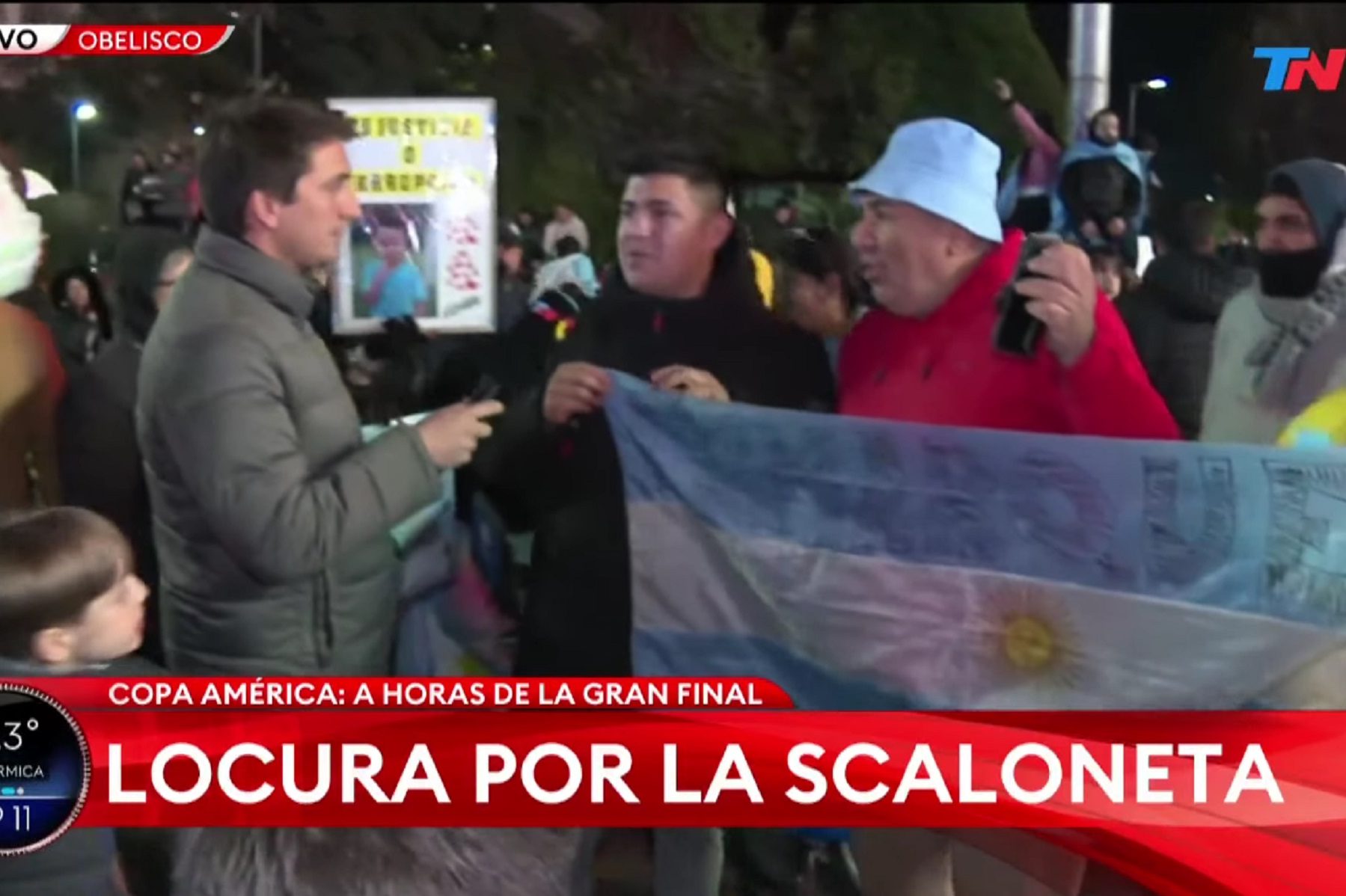 En Miami y en Buenos Aires, los hinchas de Neuquén y Río Negro se lucieron en la previa a la final de la Copa América