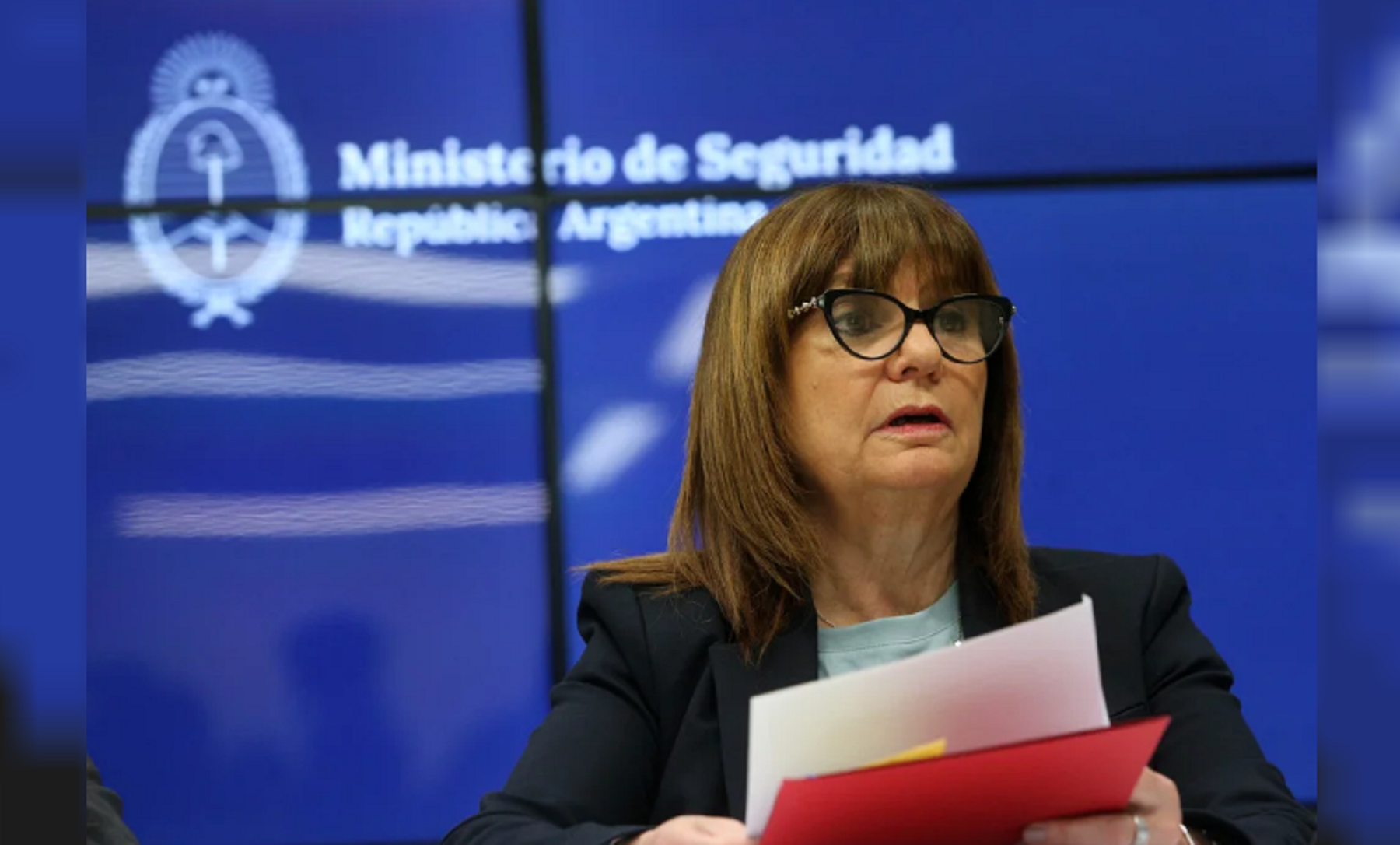 Patricia Bullrich, ministra de Seguridad de la Nación. Foto Archivo.