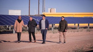 Grupo empresario evalúa si es posible invertir para ampliar la capacidad del parque solar de Cutral Co