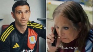 Video: Dibu Martínez y Ozzy Osbourne, juntos en la presentación de la camiseta de Aston Villa