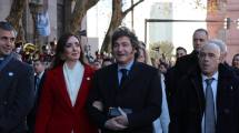 Imagen de Javier Milei y Victoria Villarruel se mostraron juntos después del faltazo al Pacto de Mayo: el arzobispo criticó la «falta de termómetro social»