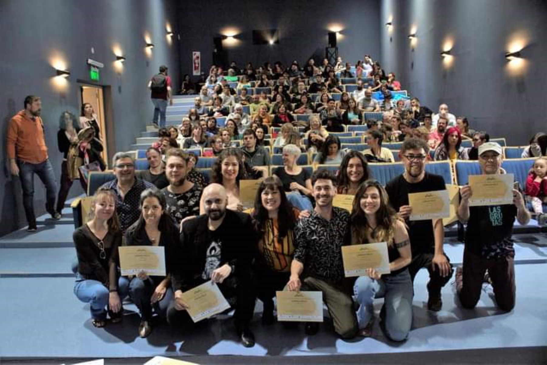 Festival de cine Lorenzo Kelly, premiación 2023. Foto: gentileza