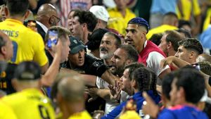 Grave descargo de Josema Giménez tras la pelea con los hinchas de Colombia: “Nos hicieron una avalancha…”