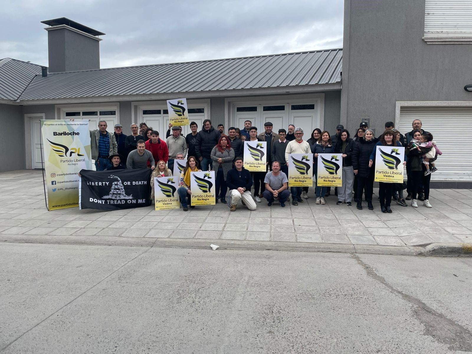 Dirigentes y militantes del Partido Liberal de Río Negro se reunieron el sábado en Villa Regina.