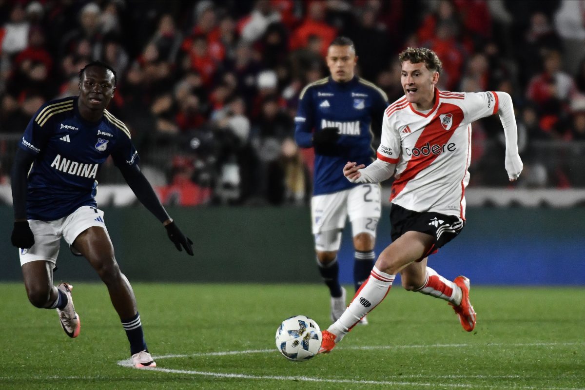 Colidio metió el gol de River ante Millonarios. (Foto: @RiverPlate)