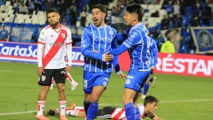 Godoy Cruz lo dio vuelta y le ganó a River en Mendoza por la Liga Profesional