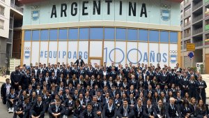 La delegación argentina está lista para la ceremonia inaugural de los Juegos Olímpicos en París