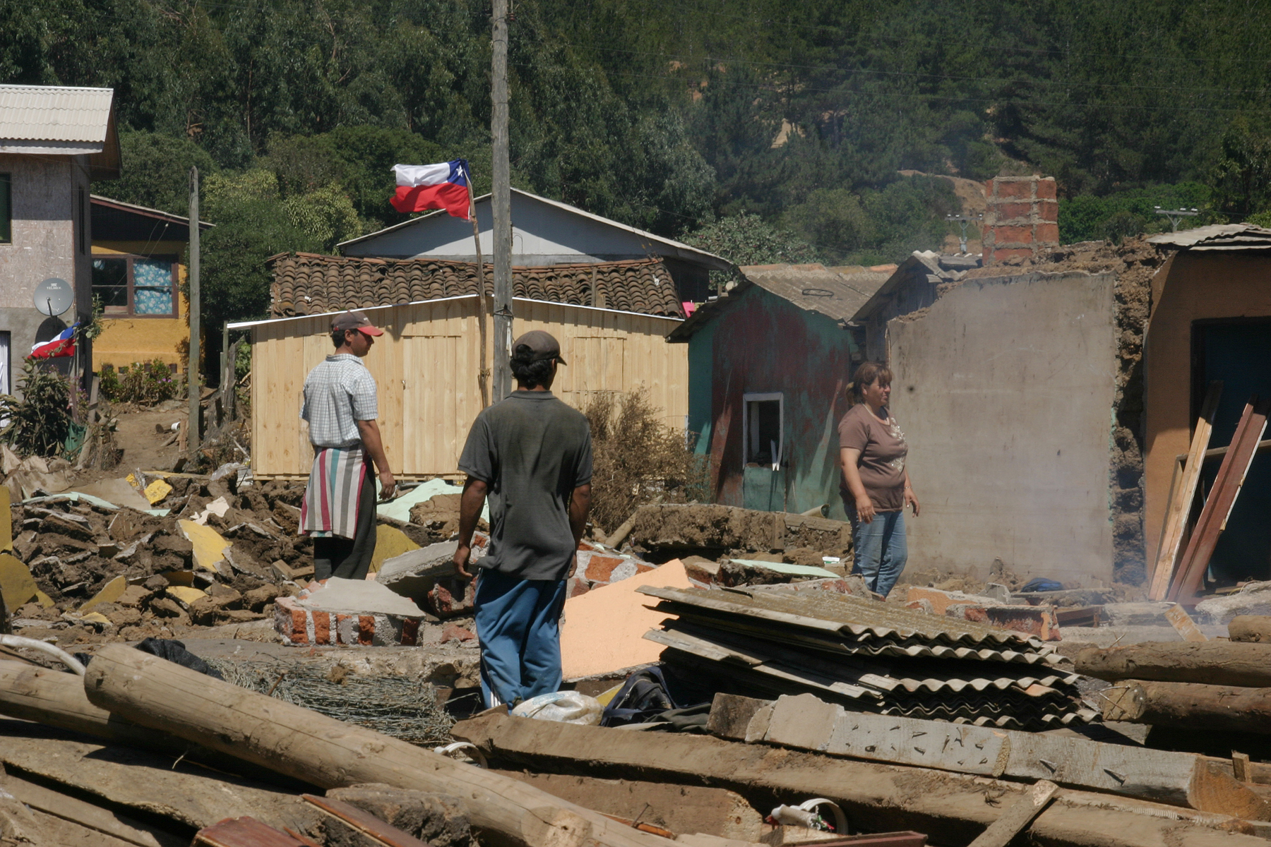 Los expertos hablan sobre un posible gran nuevo terremoto en Chile. Foto: Archivo Juan Thomes