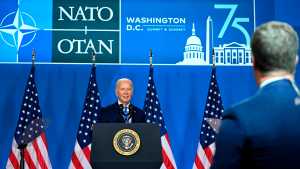 Joe Biden ratificó su candidatura a la presidencia de Estados Unidos, tras confundir a Zelenski con Putin