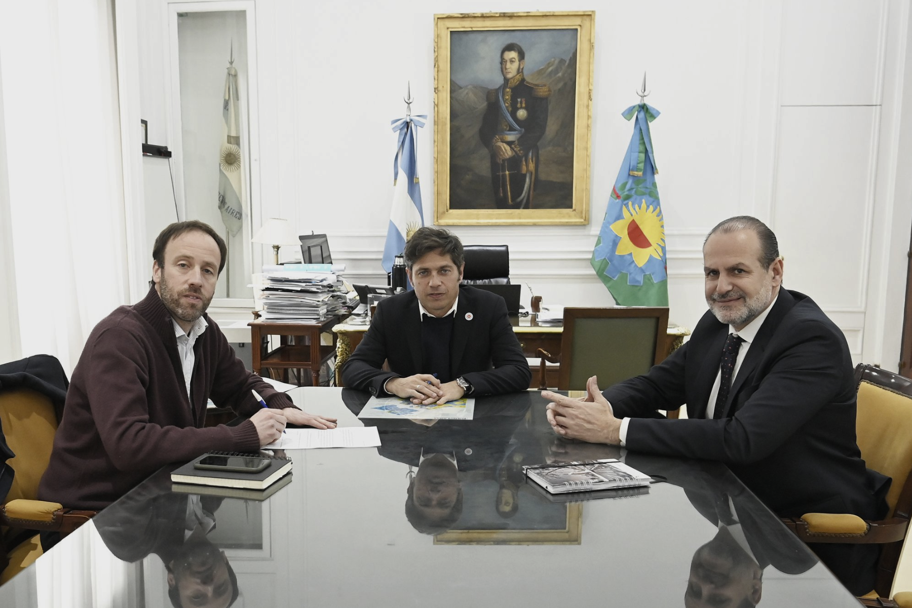 Federico Susbielles intendente de Bahía Blanca.