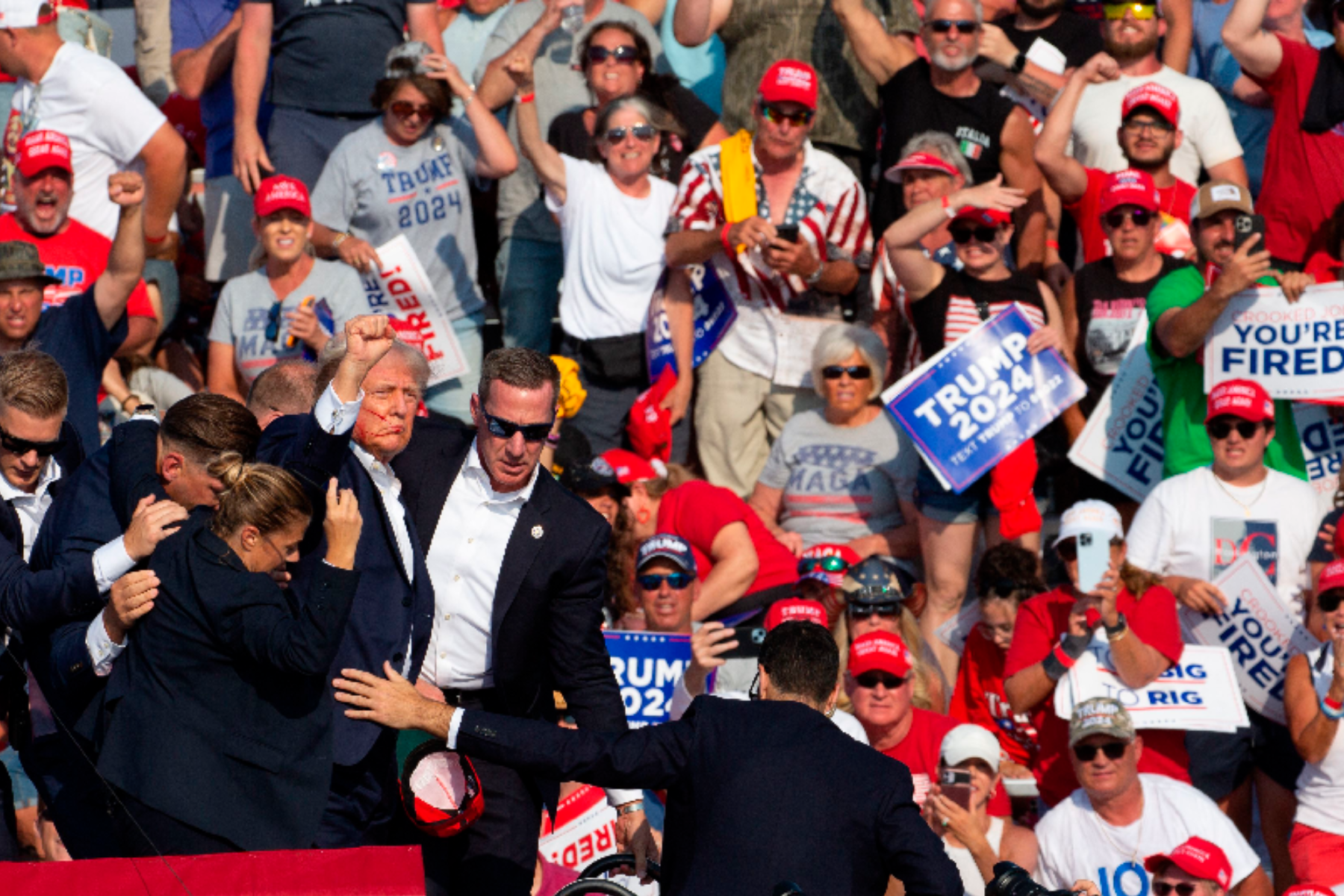 El FBI identificó a Thomas Matthew Crooks como el tirador en el intento de asesinato del expresidente Donald Trump durante un mitin en Pensilvania. Foto AFP.