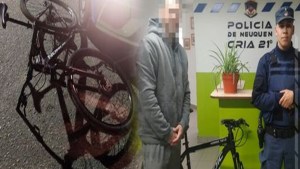 Le robaron la bicicleta en Neuquén, con esta estrategia logró recuperarla y que detuvieran al ladrón
