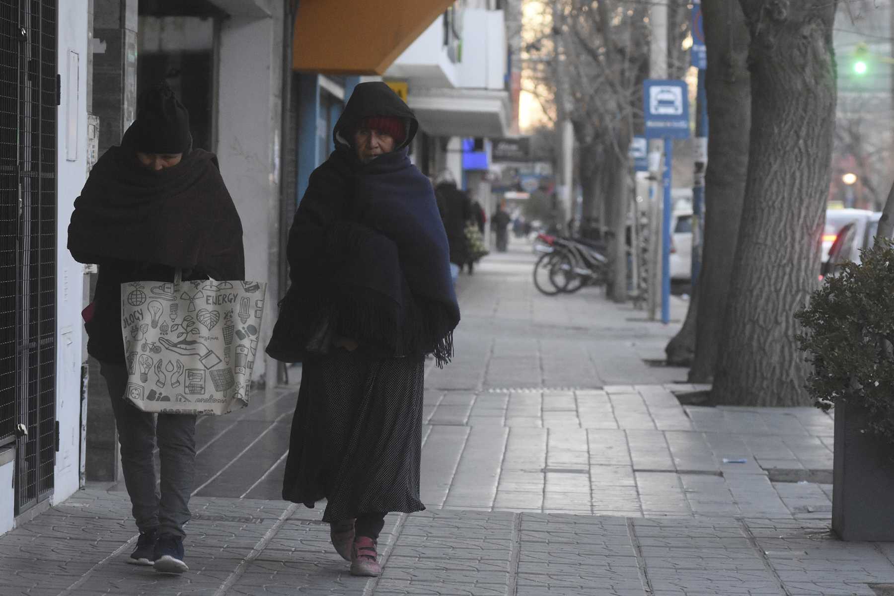 El frío extremo llegó para instalarse a Neuquén y Río Negro. Foto: Juan Thomes.