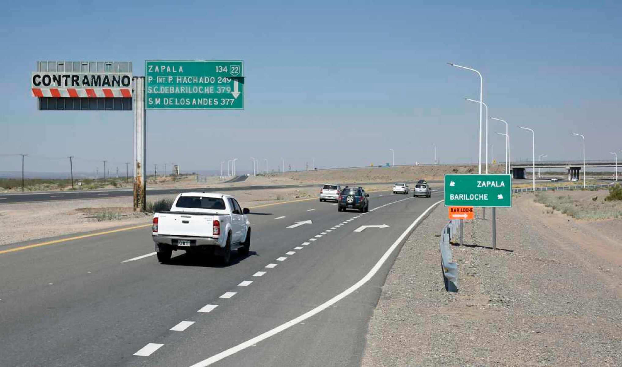 El estado de las rutas en Neuquén. 