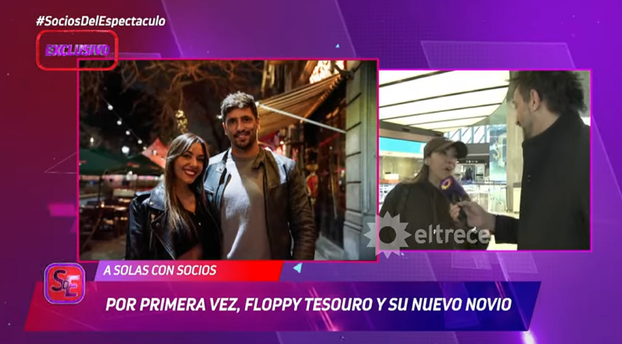 Floppy Tesouro presentó a Salvador, su nuevo novio y habló de la posibilidad de volver a ser madre. 