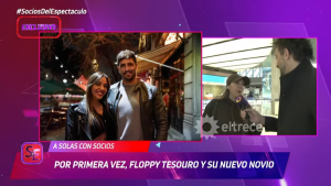 Floppy Tesouro presentó a Salvador, su nuevo novio: «Soy muy chapada a la antigua»