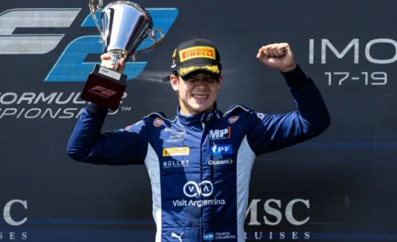 El piloto argentino formará parte del Gran Premio de Silverstone en Inglaterra.