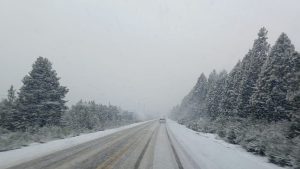 Alerta por nieve: ¿cuál es el estado de la Ruta 40 entre Bariloche y El Bolsón, este lunes?