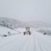 Imagen de Video | Se complica el tránsito por la nieve en la Ruta 23 y 40, entre Bariloche y El Bolsón