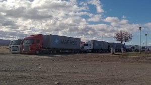 «No movimos ni uno»: Pino Hachado cerrado y con más de 700 camiones varados en Neuquén
