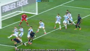 Video | Se conoció la conversación del VAR en el penal de Rodrigo De Paul y el gol de Ecuador