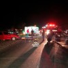 Imagen de Tres heridos por un choque frontal en Ruta 7, cerca de El Chañar: uno fue derivado a Neuquén