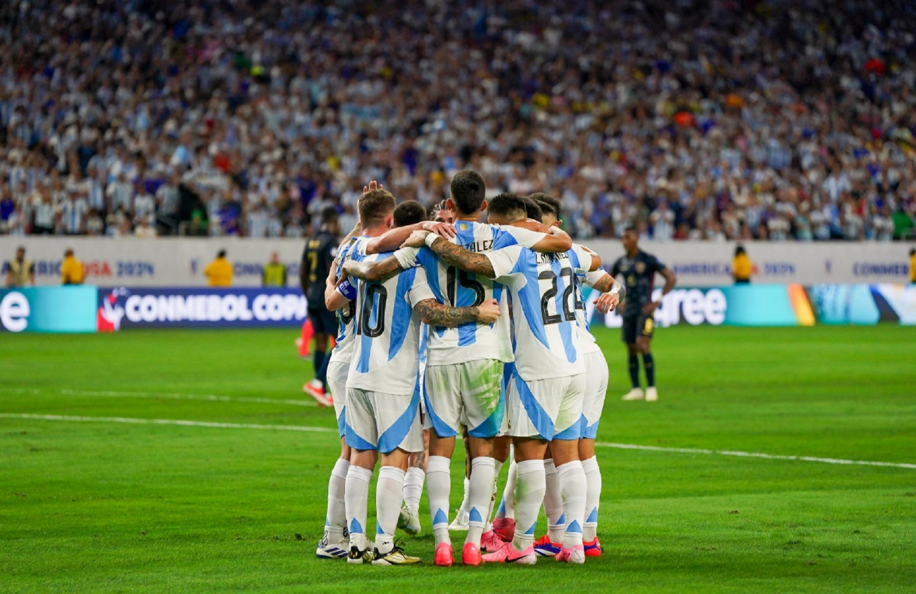 La Selección Argentina chocará ante Canadá por las semis de la Copa América.