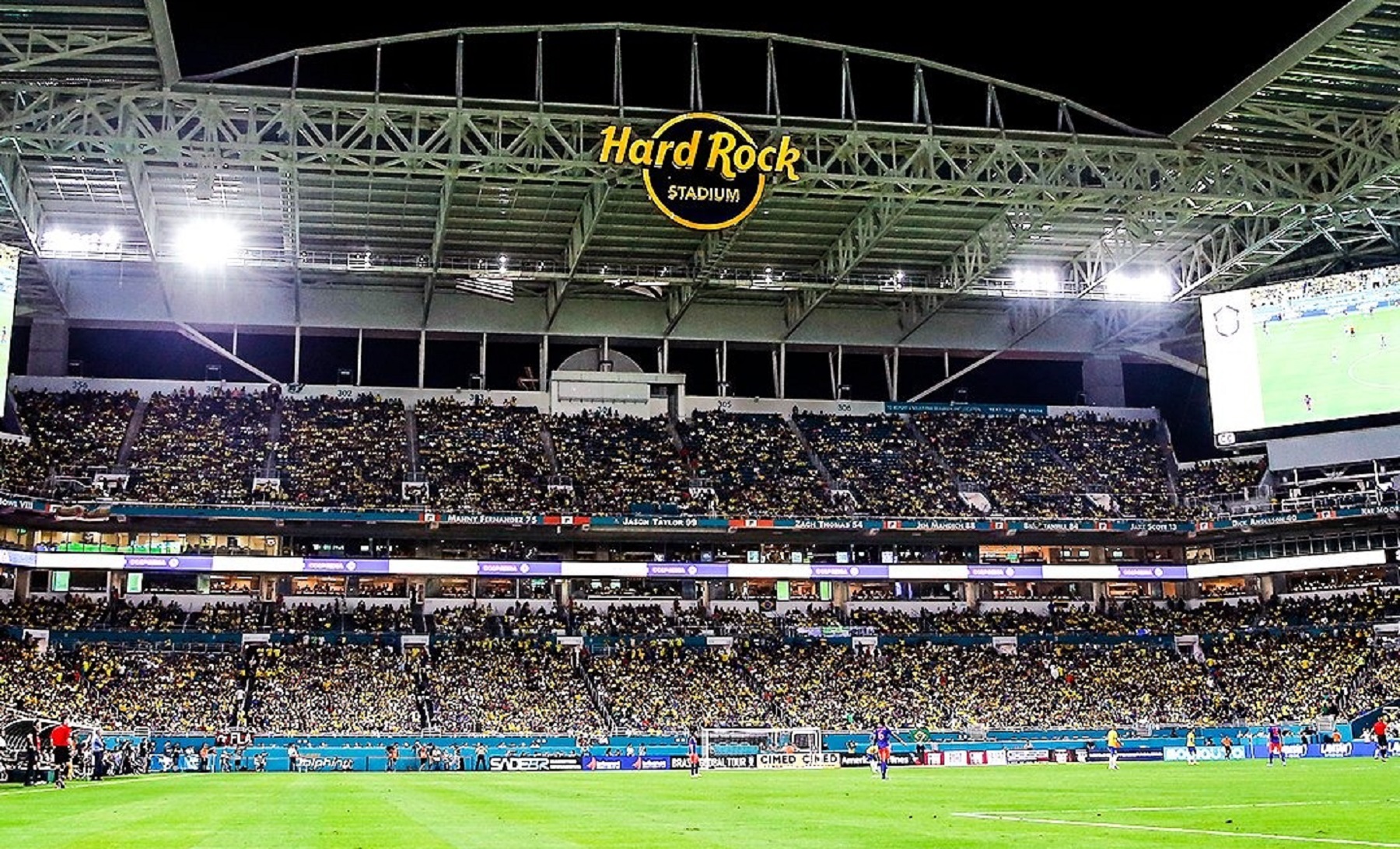 La final de la Copa América se disputará en el Hard Rock Stadium de Miami.