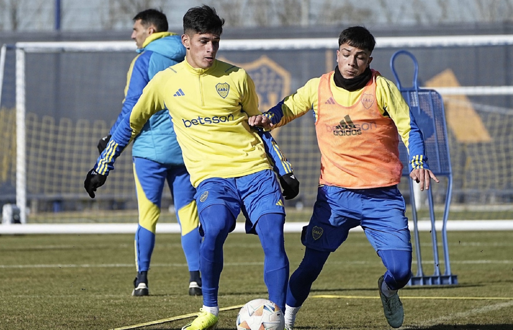 Boca ya prepara el equipo para la Copa Sudamericana. Foto: @BocaJrs.