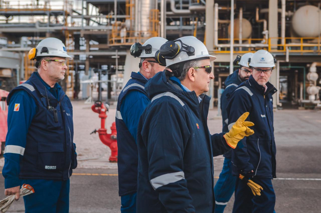 La empresa lleva a cabo obras para ampliar su capacidad de procesamiento. Foto: gentileza.  