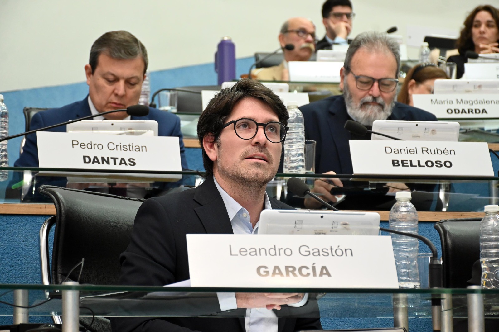 Leandro García, legislador de Nuevo Encuentro celebró la apertura del PJ para el 2025. Foto: Archivo/Marcelo Ochoa