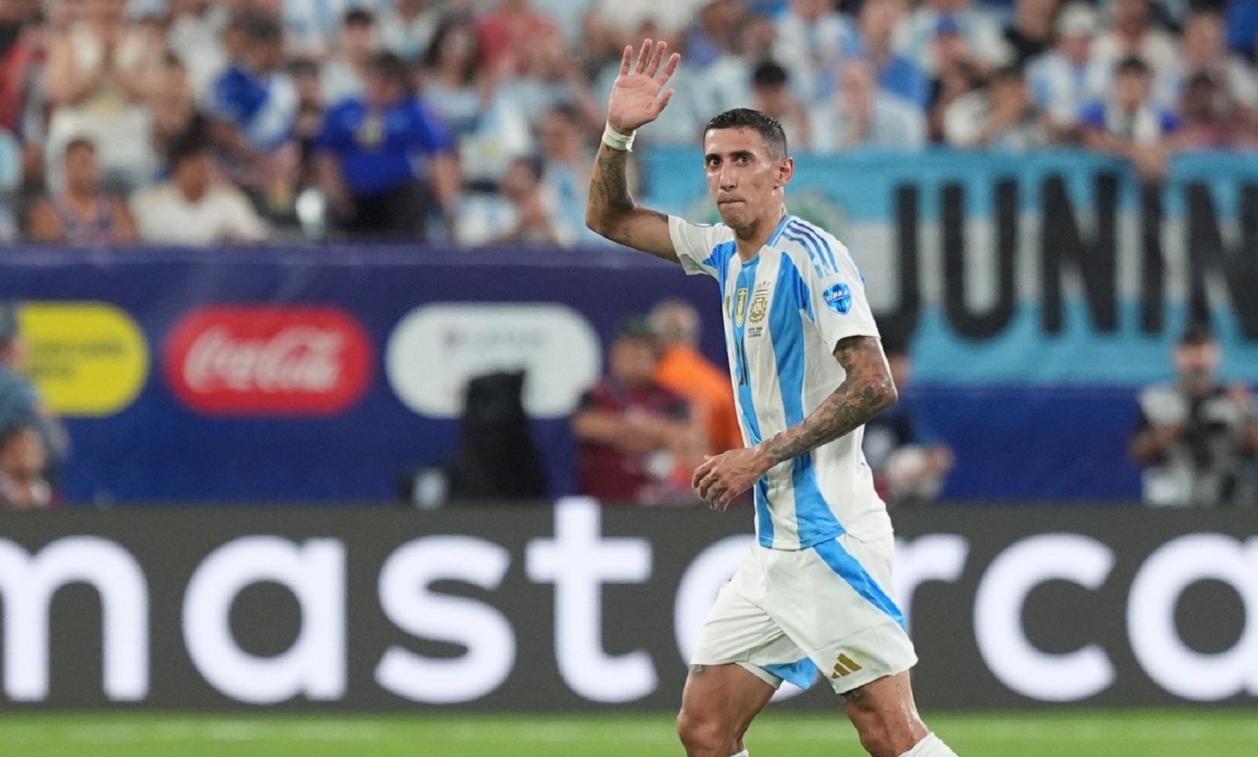 Ángel Di María jugará su último partido con la camiseta de la Selección Argentina.