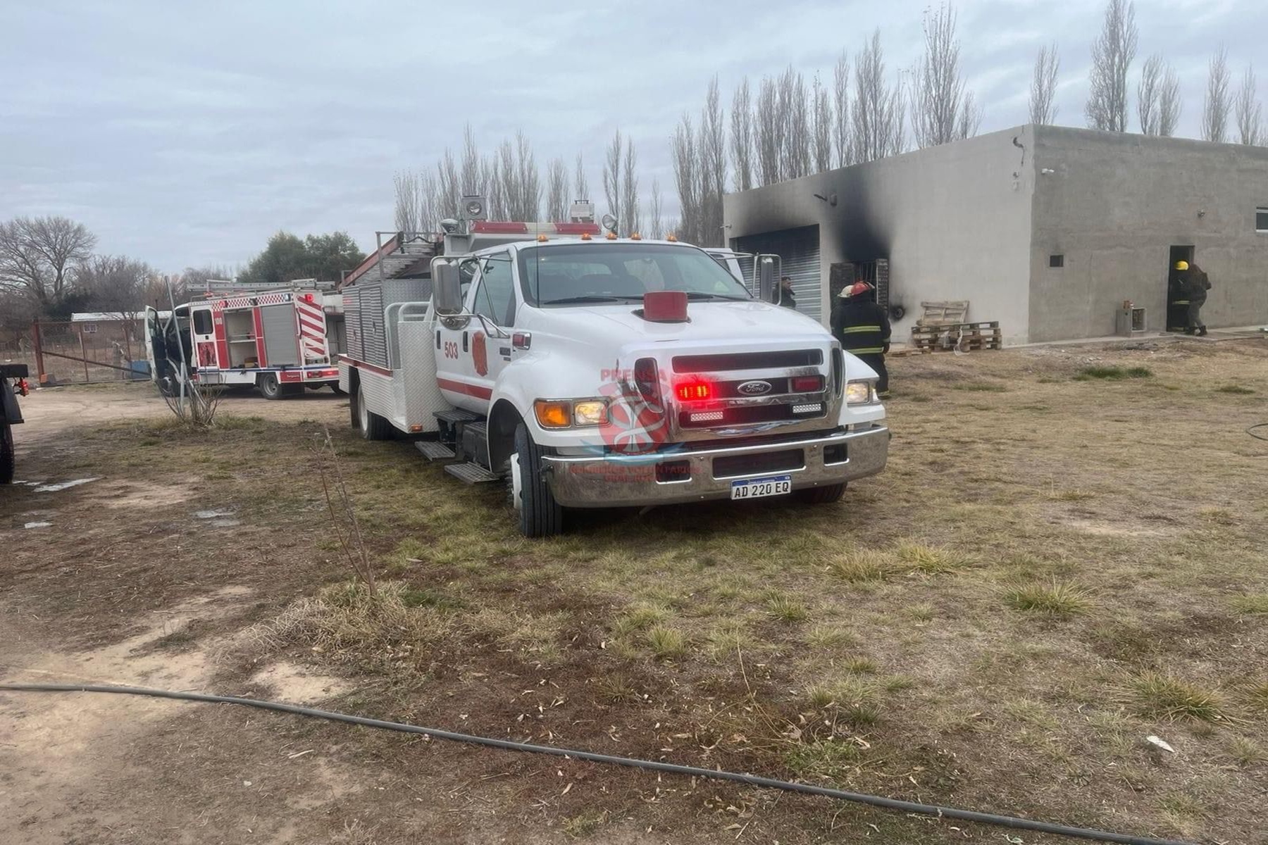 Bomberos de General Roca. Foto: gentileza.