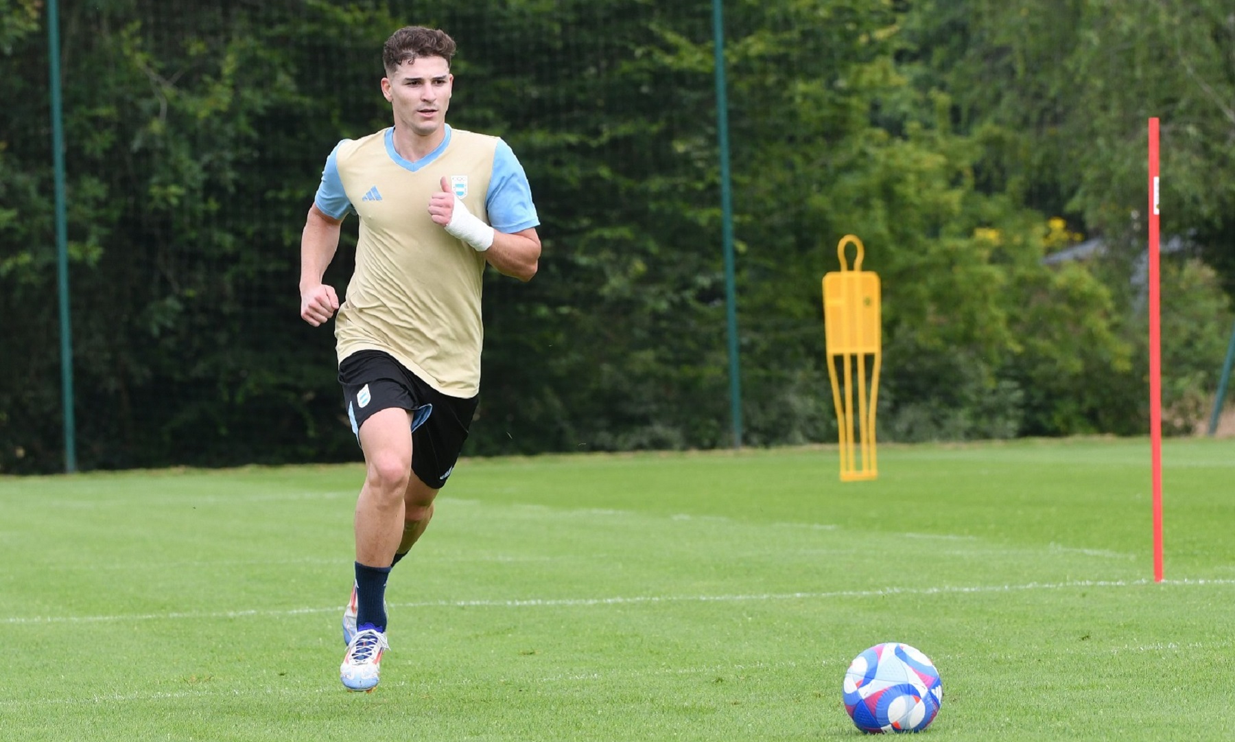 La Selección Argentina Sub 23 se prepara para los Juegos Olímpicos.