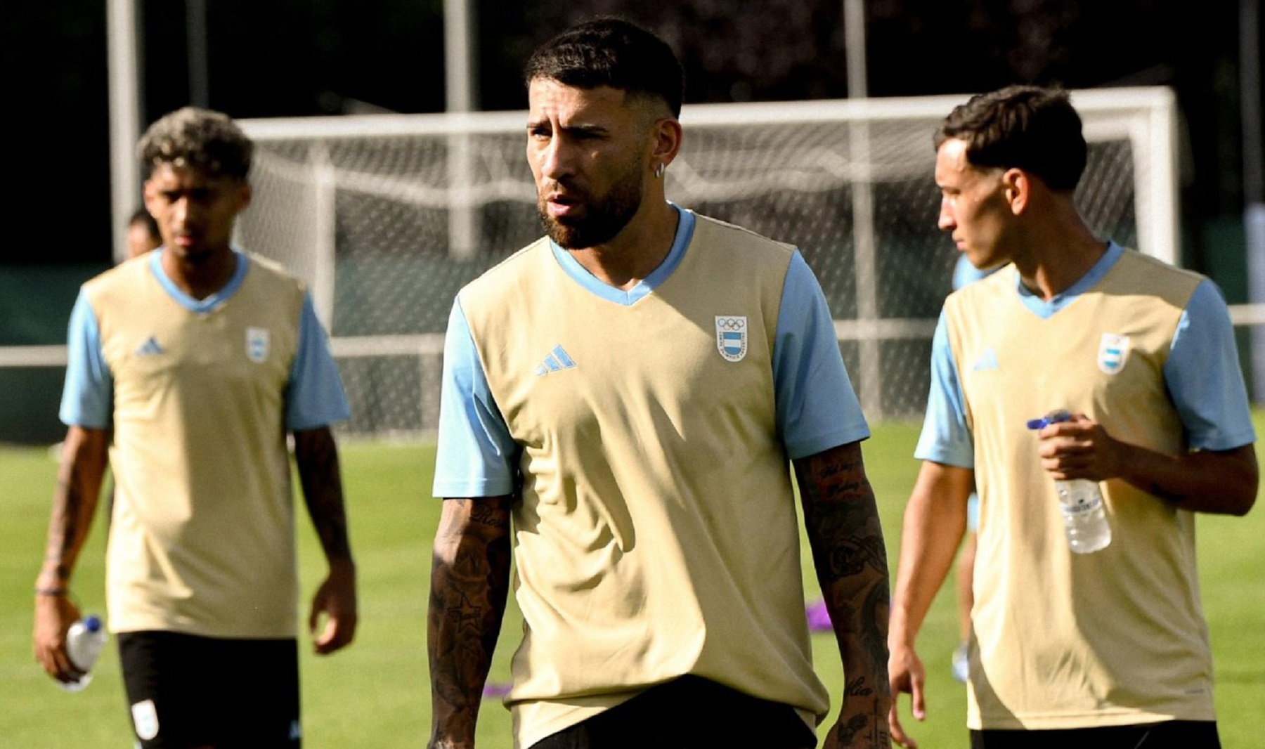 Nicolás Otamendi habló en la previa de los Juegos Olímpicos. 