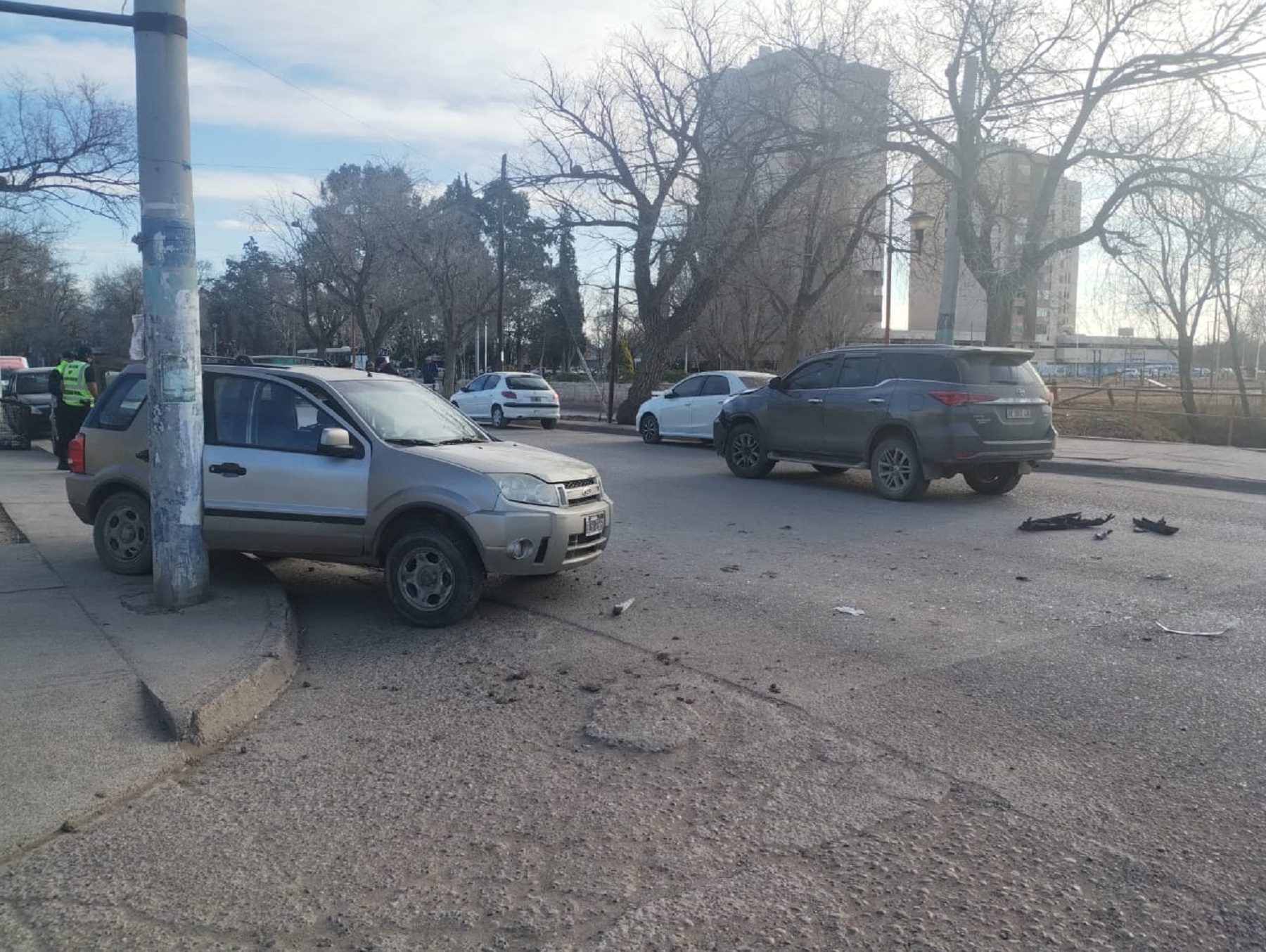 Ocurrió esta tarde. Foto: gentileza. 