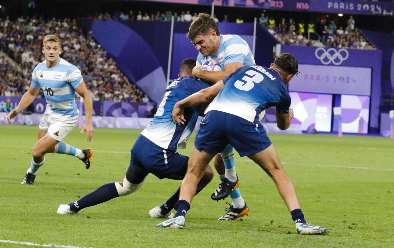 Argentina no pudo clasificar a semifinales en París. (Foto: Prensa UAR)