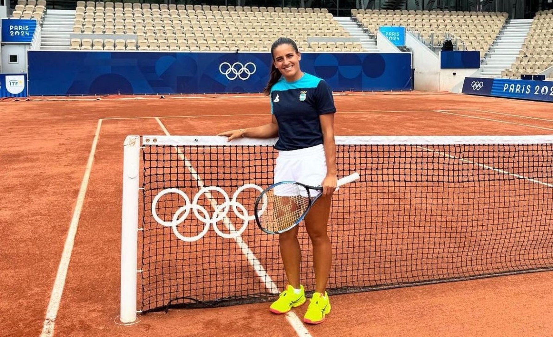 Lourdes Carlé alcanzó un récord en los Juegos Olímpicos.