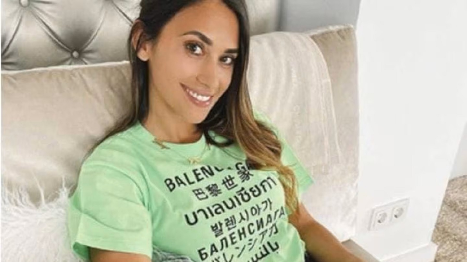 Antonella Roccuzzo fan de la lectura