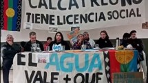 Imagen de Organizaciones indígenas, gremios y ambientalistas contra el proyecto Calcatreu en Río Negro