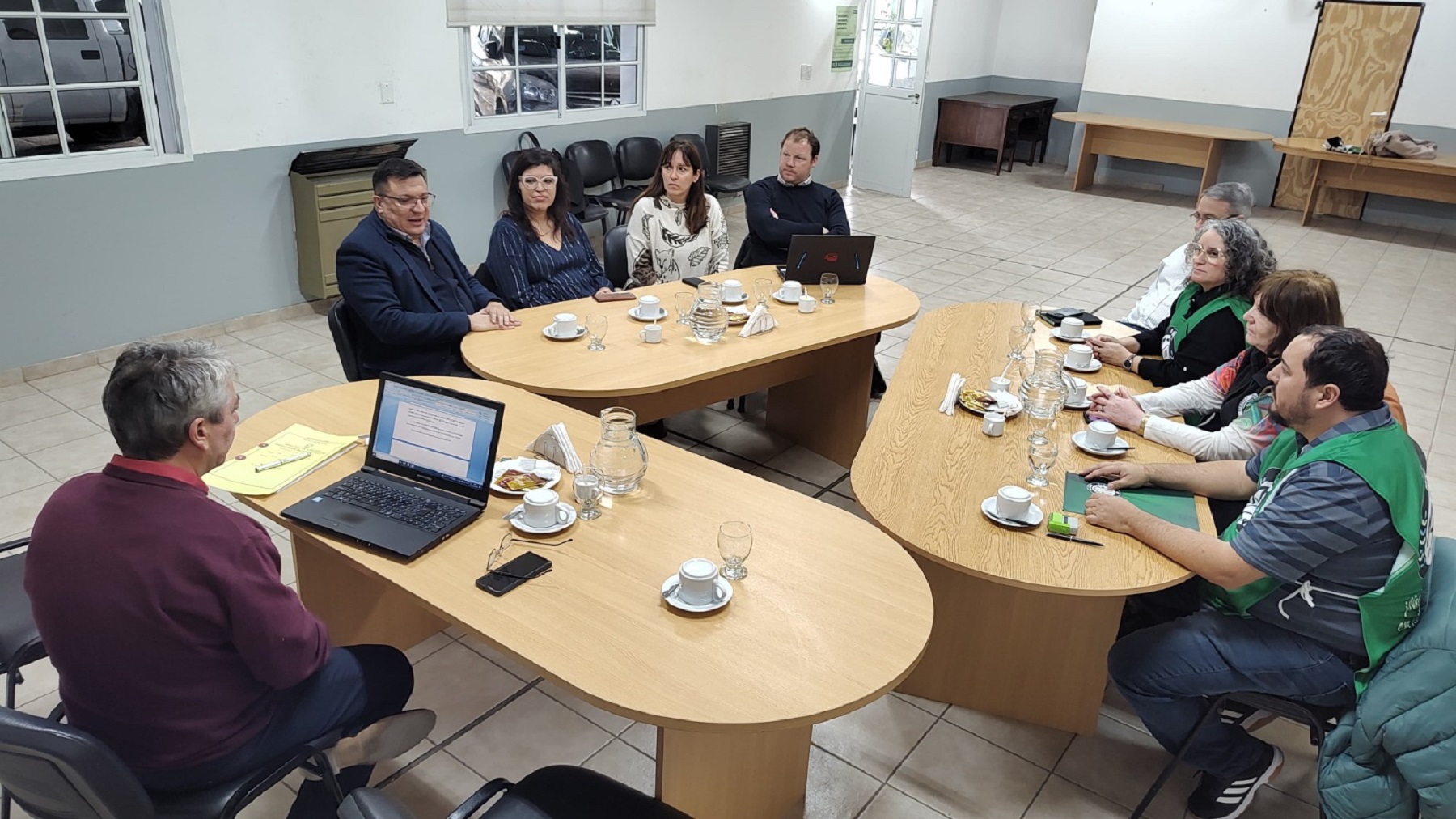 El cuarto encuentro se desarrolló en la Secretaría de Trabajo. Foto: gentileza.