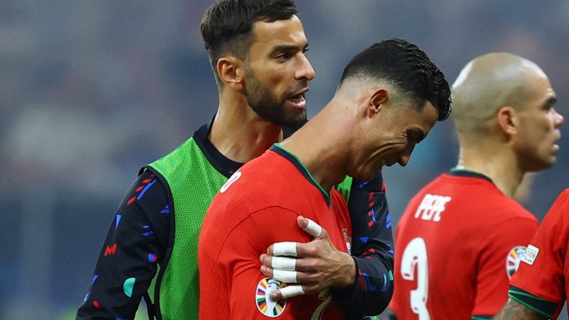 Se conoció por qué lloró Cristiano Ronaldo en la Eurocopa.