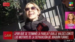 Guillermina Valdés: “Con Joaquín Furriel no funcionamos como pareja”