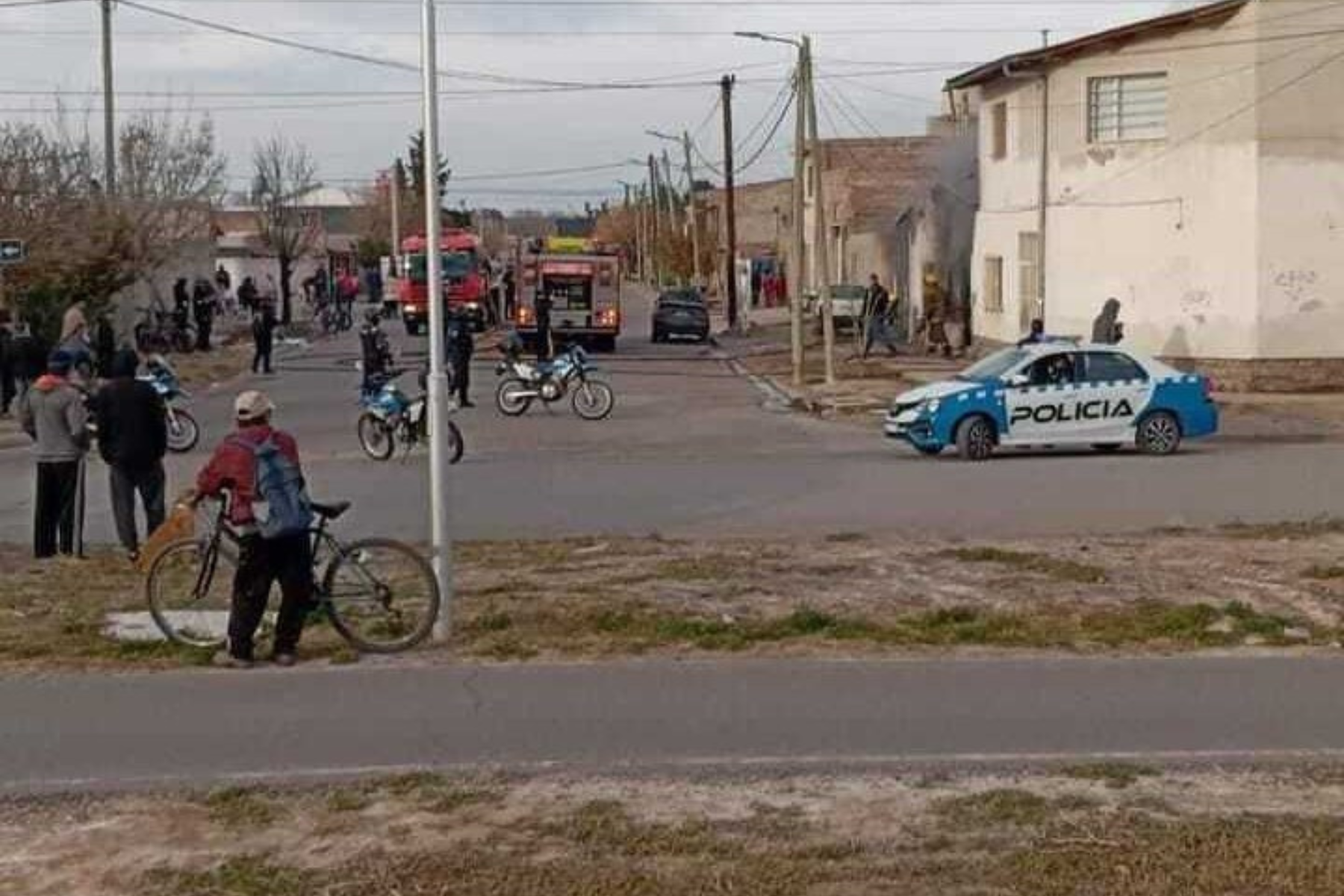 Se incendió una vivienda en un barrio de Neuquén  (Foto: gentileza)