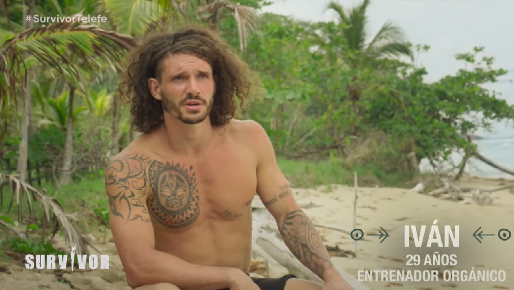 Iván, el participante de Neuquén debutó en Survivor. 